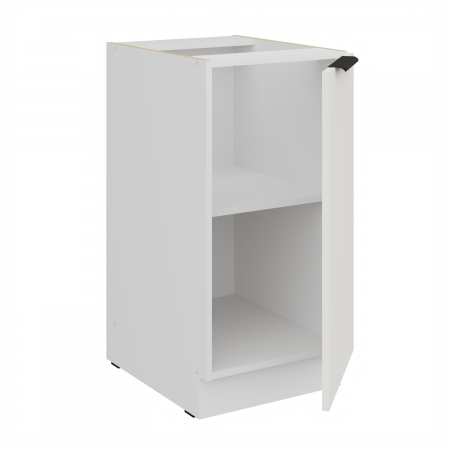 Szafka kuchenna dolna 40 cm biała AURO 40 D 1F BB